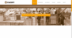 Desktop Screenshot of facopy.be